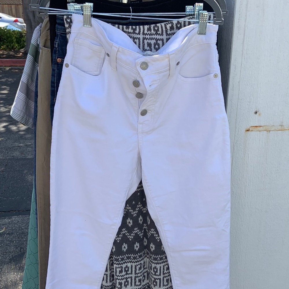 Madewell White denim